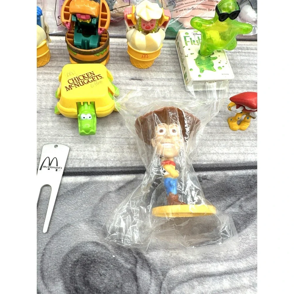 LOT OF VINTAGE 80'S / 90'S MCDONALD'S HAPPY MEAL TOYS CHANGEABLES BEANIE‎ BABIES
